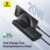 پاوربانک 10000 بیسوس Baseus Bipow 2 P10077101113 توان 20 وات همراه با کابل Type C متصل