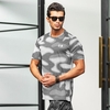 تیشرت ورزشی مردانه آندر آرمور مدل HeatGear-3940 چریکی سفید