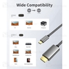 کابل HDMI 2.0 به Type-C بیوا Biva HDMI-01 طول 2 متر