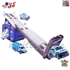 ست ایستگاه پلیس و پیست مسابقه کودکانه با دو ماشین فلزی Street Convoy 190