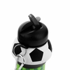 قمقمه سیلیکونی طرح توپ فوتبال مدل تاشو ظرفیت ۵۵۰ میلی لیتر