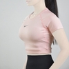نیم تنه ورزشی زنانه نایک مدل SRN-4F0693 صورتی روشن