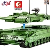 لگو تانک کنترلی جنگی بزرگ لئوپارد 2 برند سمبوبلاک SEMBO BLOCK 711002