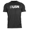 تیشرت ورزشی مردانه یو اس ان مدل TKS-4B0243 مشکی