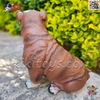 فیگور حیوانات ماکت سگ بولداگ اسباب بازی نرم و گوشتی بزرگ Bulldog dog figure﻿﻿ 770