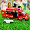 ماشین فلزی آمبولانس و پلیس اسباب بازی سری مشاغل Police car and Ambulance A0608