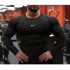 ‫‫‫تیشرت استرج مردانه آستین بلند نایک مدل DRI FIT مشکی
