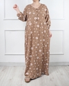  پیراهن بابونه دکمه دار تک چین(حراجی یک هفته ای) 6160