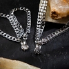 ست دستبند و گردنبند دونفره SILVER مدل 2311