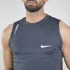 رکابی ورزشی مردانه نایک مدل GMS-Dri Fit-00011  طوسی تیره