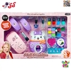 استمپر ناخن و ست آرایشی اورجینال دخترانه با لاک خشک کن مدل Nail salon play set 862