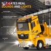 ماکت فلزی تریلی اسکانیا SCANIA 5526 حمل ماشین راهسازی – همراه با ماشین‌های فلزی ساخت‌و‌ساز