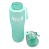 قمقمه ورزشی نیو ای مدل Button مات ظرفیت ۰.۷ لیتر اسپری پاش