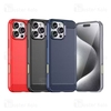 قاب فیبر کربنی آیفون Apple iPhone 16 Pro Max Rugged Armor Fiber Carbon