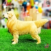 فیگور حیوانات ماکت سگ گلدن رتریور دو رنگ اسباب بازی Golden retriever 1160