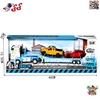 ماکت فلزی تریلی اسکانیا حمل خودرو با ماشین فلزی SCANIA Metal 5542