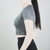 نیم تنه ورزشی زنانه نایک مدل SRN-4F0693 طوسی روشن