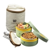 ظرف غذا لانچ باکس مدل ۲Box-Food Jar ظرفیت ۱ لیتر به همراه کیف