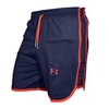 شلوارک ورزشی مردانه  UNDER ARMOUR سرمه‌ای DS خط قرمز