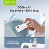 پاوربانک 5000 باوین Bavin PC109s توان 22.5 وات همراه با کانکتور لایتنینگ