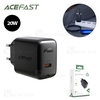 شارژر دیواری ایس فست ACEFAST A1 PD3.0 توان 20 وات