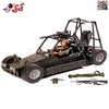 ماکت ماشین جیپ صحرانورد باگی نظامی با تیربار 90018 ام اند سی MILITARY BUGGY M C TOY