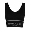 نیم تنه ورزشی زنانه مونایی مدل Lady-1963 مشکی