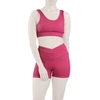 ست نیم تنه و کشاله بند ورزشی زنانه لولولمون مدل ۵۶۶۵ صورتی