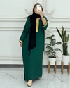 پیراهن ساحلی کتیبه طلایی نخی اورجینال 809