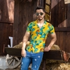 بلوز مردانه آستین کوتاه Hawaii مدل 1299