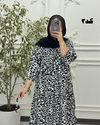 پیراهن لینن الا 6081