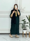 پیراهن ساحلی کتیبه طلایی نخی اورجینال 809