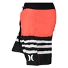 شلوارک فیزیک بدنسازی مردانه هرلی مدل H-1J455 نارنجی مشکی