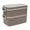 ظرف غذا لانچ باکس مدل ۲BOX_delicious ظرفیت ۱.۵ لیتر