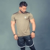 شلوارک ورزشی مردانه Under Armor مشکی DS خط سفید