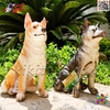 فیگور حیوانات ماکت سگ هاسکی اسباب بازی نرم و گوشتی بزرگ Husky dog figure﻿﻿ 543