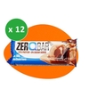 پکیج شکلات پروتئین بار کوامترکس مدل ZERO BAR تیکه شکلاتی ۶۰ گرمی بسته ۱۲ عددی