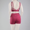ست نیم تنه و کشاله بند ورزشی زنانه لولولمون مدل ۵۶۶۵ صورتی