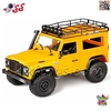 ماشین کنترلی لندرور دیفندر افرود با چراغ پروژکتور اسباب بازی OFF ROAD CRAWLER D90