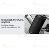 اسپیکر بلوتوث یوسمز USAMS YX008 YX Series Portable Outdoor Wireless Speaker توان 10 وات