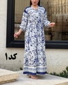 پیراهن فلور ارکیده(تخفیف یک هفته ای) 6115