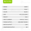 شارژر وایرلس باوین Bavin PC817 3 in 1 wireless charger توان 15 وات با قابلیت شارژ اپل واچ