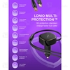 شارژر فندکی الدینیو Ldnio C107 توان 30 وات همراه با کابل جمع شونده