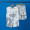 رکابی و شلوارک مردانه Emirates_White مدل 3469