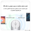 موس وایرلس دو حالته شیائومی Xiaomi Mi Portable Mouse 2 BXSBMW02