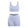 ست نیم تنه و کشاله بند ورزشی زنانه لولولمون مدل ۵۶۶۵ یاسی