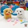سگ رباتی اسباب بازی راهرو با خانه همراه  PLUSH PET MC1059