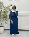 پیراهن دو تیکه خال خالی 6060