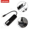 هاب 4 پورت تایپ سی لنوو Lenovo EC04 4 in 1 HUB ADAPTER 3USB 3.0 1PD