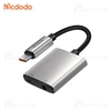 تبدیل Type C اتصال همزمان هندزفری و شارژر Mcdodo CA-5050 Audio Adapter Type C توان 60 وات